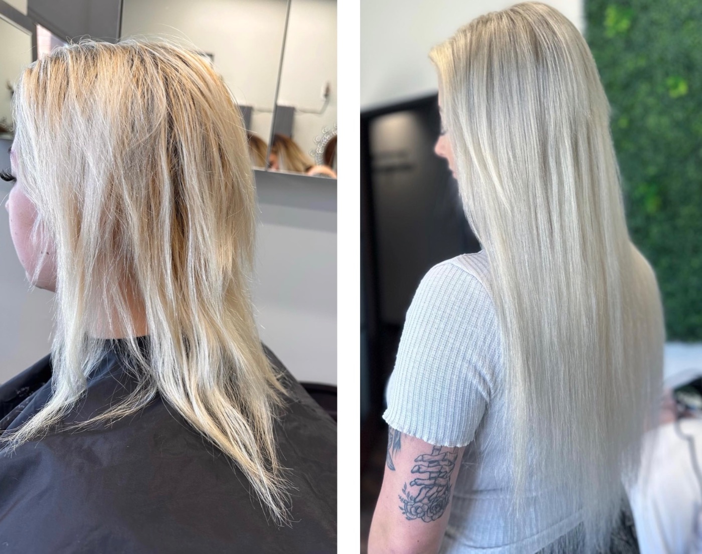Dimensional blonde balayage by Opulence Beauty in Cornelius, NC